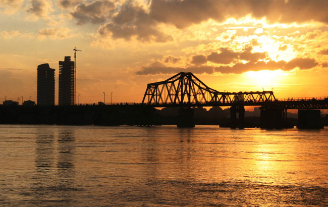 A view of the Red river